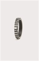 Anello Bikkembergs Uomo Embossed in Acciaio EMBR01BW-19 - EMBR01BW-21